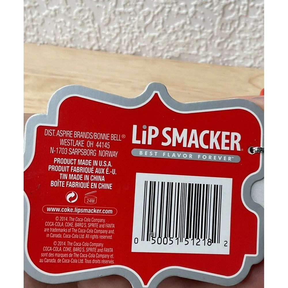 Lip Smacker In Collectible Coca Cola Retro Bottle Tin New Sealed 6 pcs‎ 2014